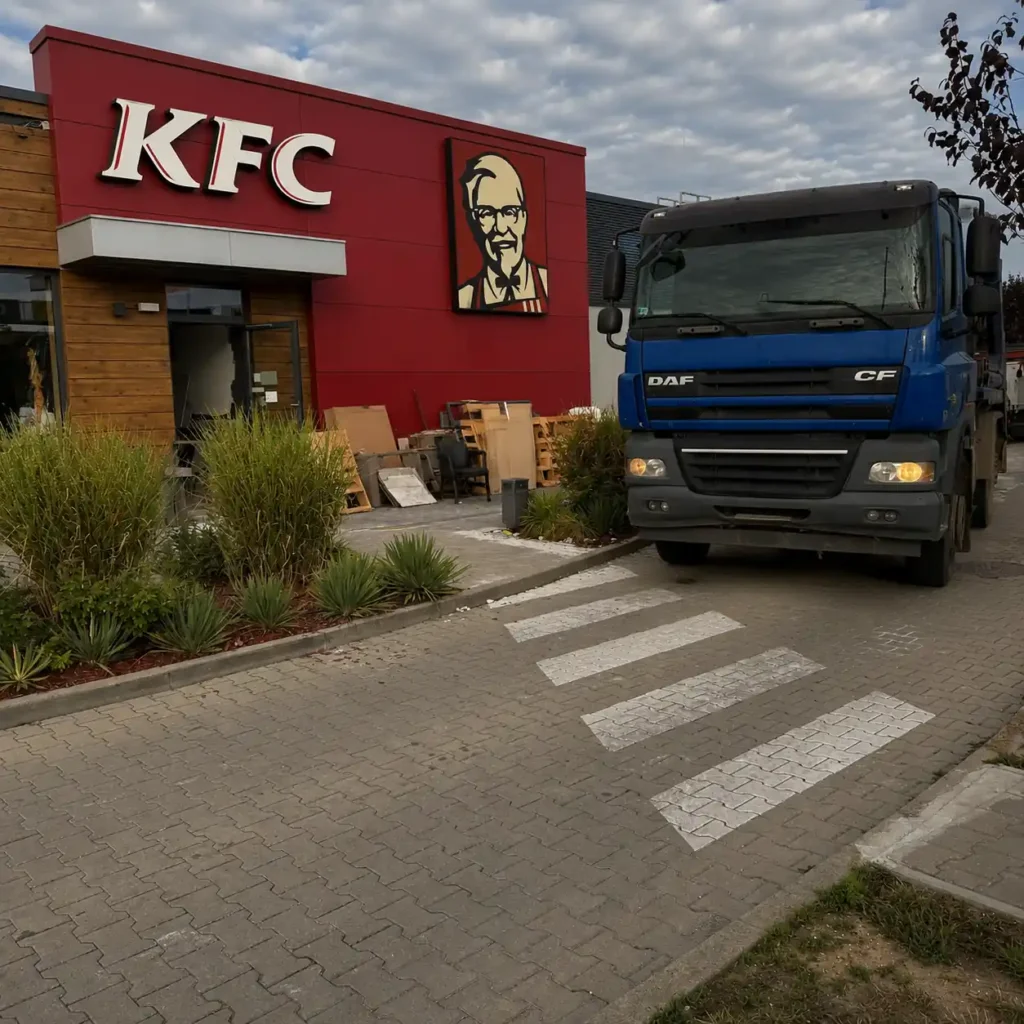 Bútorok és lomok elszállítása konténerrel